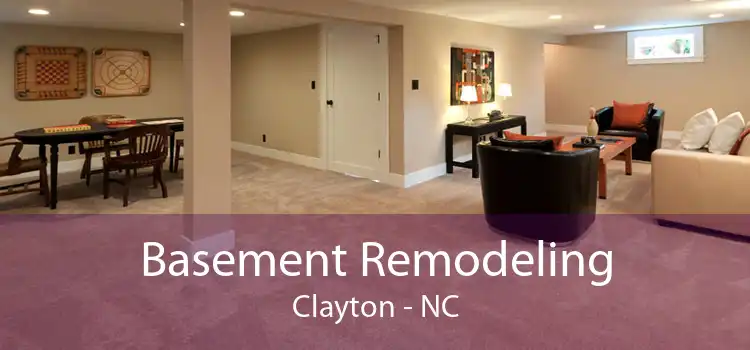 Basement Remodeling Clayton - NC