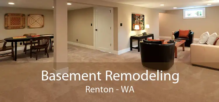 Basement Remodeling Renton - WA